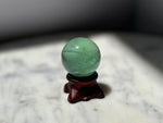 Green Fluorite Sphere