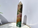 Ocean Jasper Tower (10.5” tall)