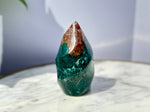 Ocean Jasper Flame Carving