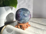 Blue Fluorite Sphere *High Grade*