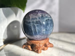 Blue Fluorite Sphere *High Grade*