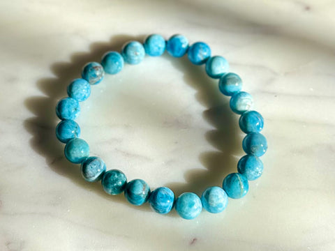 Blue Apatite Bracelet