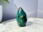 Ocean Jasper Flame Carving