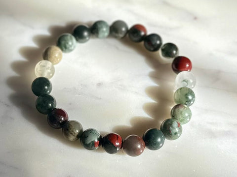 African Bloodstone Bracelet