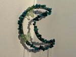 Apatite Moon Crescent Suncatcher