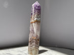 Amethyst with Banded Agate Inclusions Tower