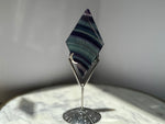 Rainbow Fluorite Diamond Shape