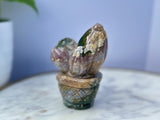 Ocean Jasper Cactus *Hand Carved-Top Quality*