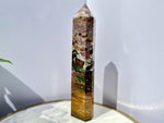 Ocean Jasper Tower (10.5” tall)