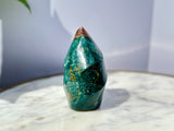 Ocean Jasper Flame Carving