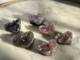 Amethyst Heart Cluster