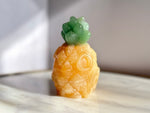 Yellow Calcite With Green Aventurine Pineapple House