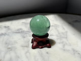 Green Fluorite Sphere