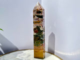 Ocean Jasper Tower (10.5” tall)