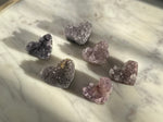 Amethyst Heart Cluster