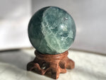 Green Fluorite Sphere