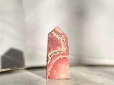 Rhodochrosite Point